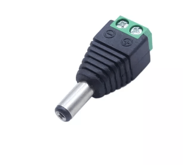 CONECTOR DC MACHO 5.5 x 2.1mm