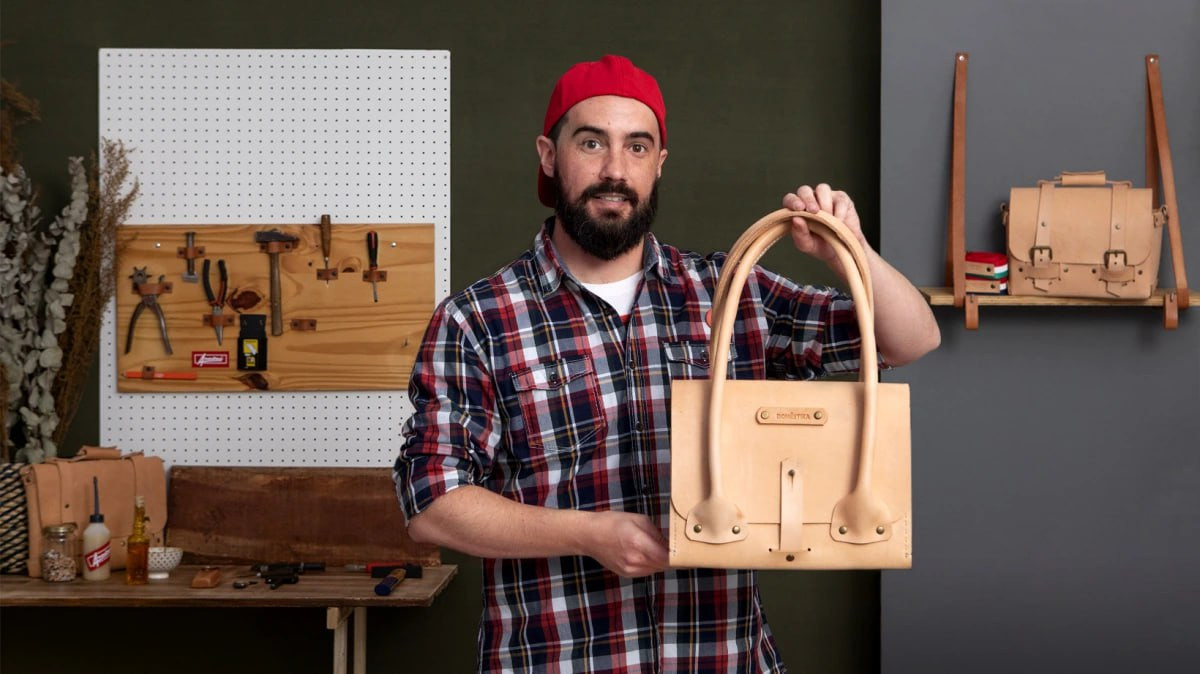 Creación de bolsos de cuero artesanales para principiantes